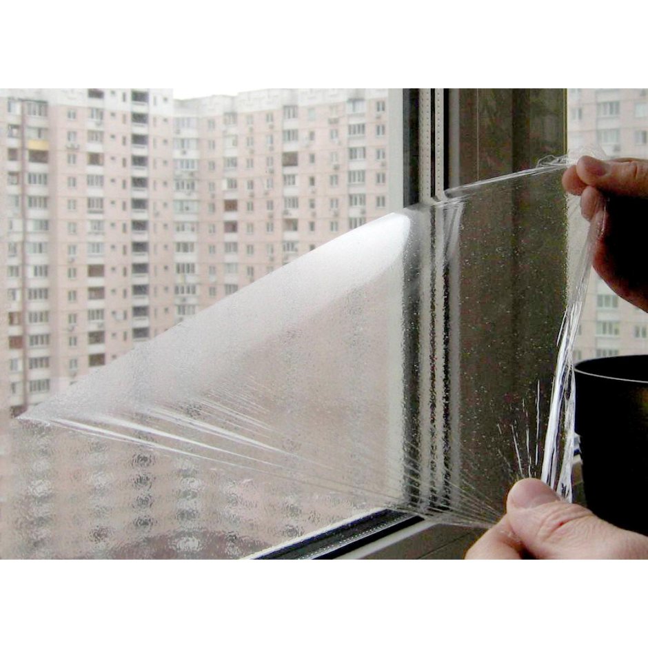 Пленка для защиты стеклопакетов