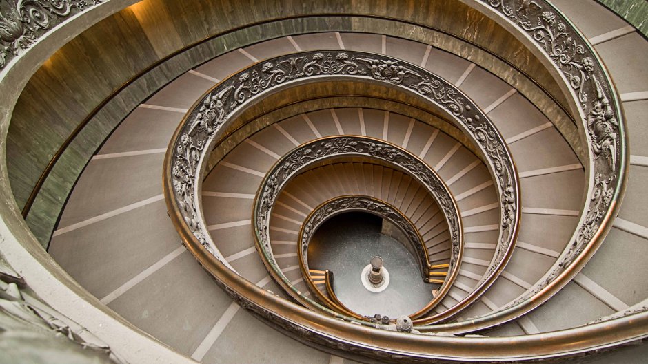 Лестница Ватикан стоковые фото