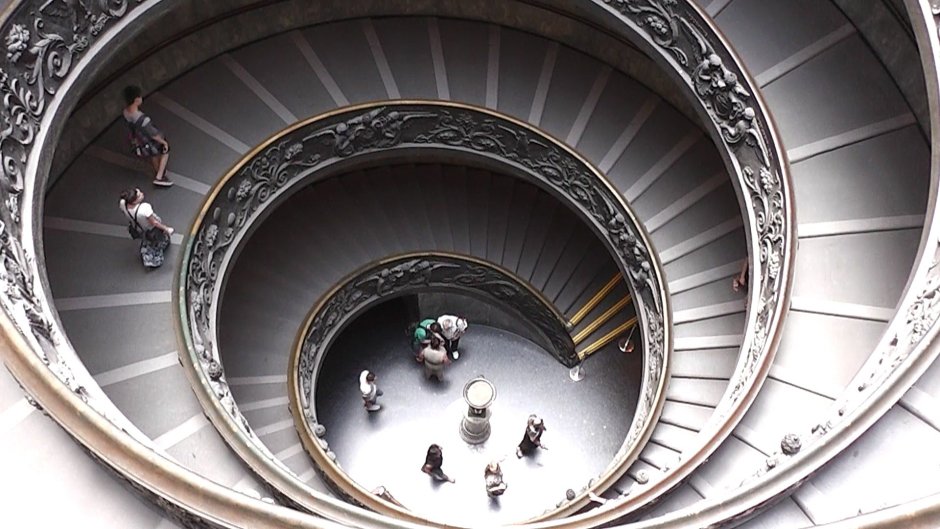 Лестница Ватикан стоковые фото