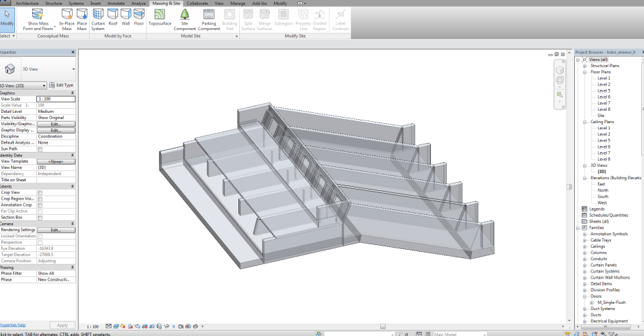 Autodesk Revit 3д моделирование