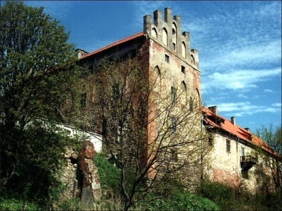 Интерьер готического замка