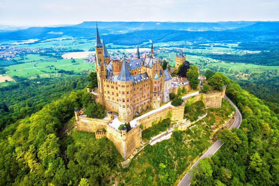 Замок в Штутгарте Германия