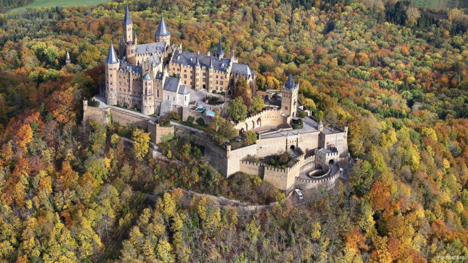 Замок Гогенцоллерн Германия внутри