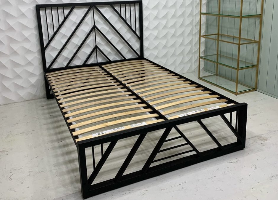 Кровать 160-200 лофт-Сити из металла
