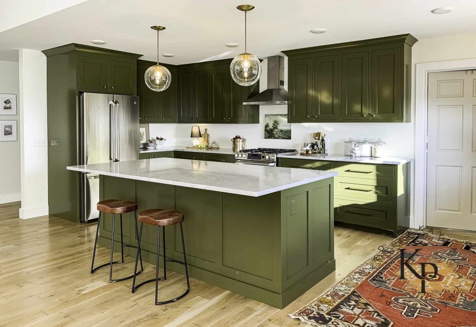 Кухня Olive Green