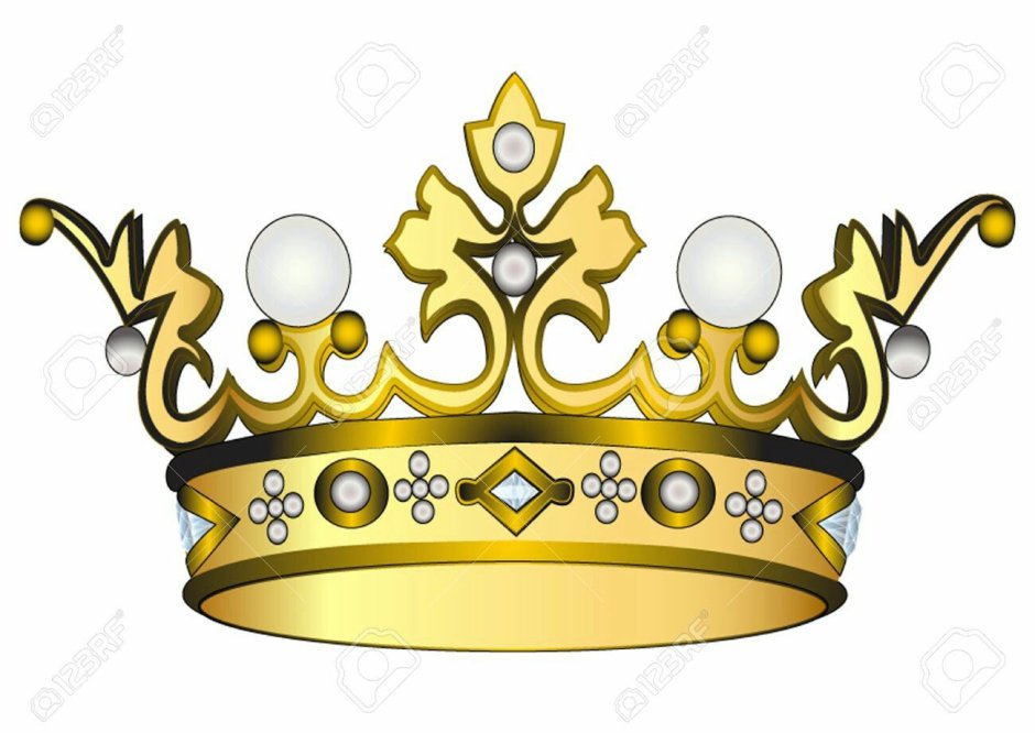 Золотая корона эскиз