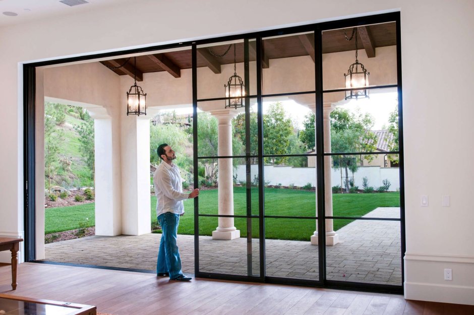 Дверь Glass Sliding Door