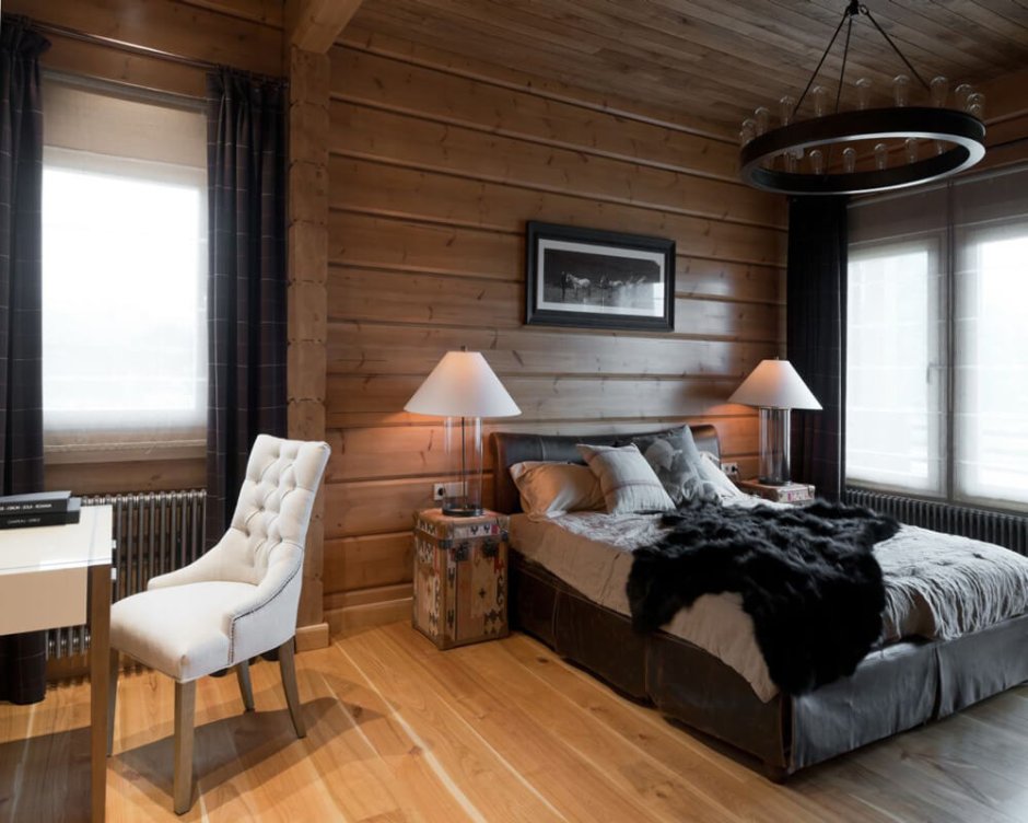 Спальня в финском стиле