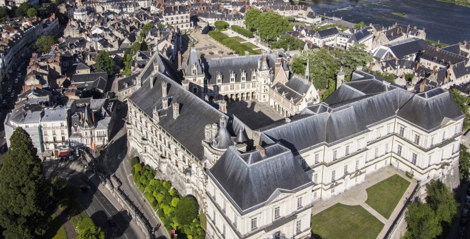 Замок Blois Франция