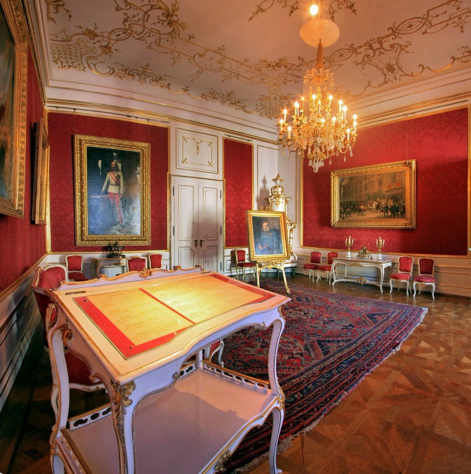 Неорококо дворец Лихтенштейнов Вена