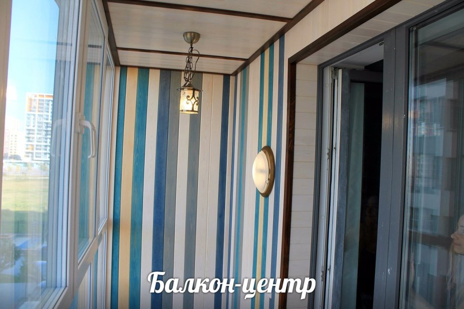 Вагонка крашенная в полоску