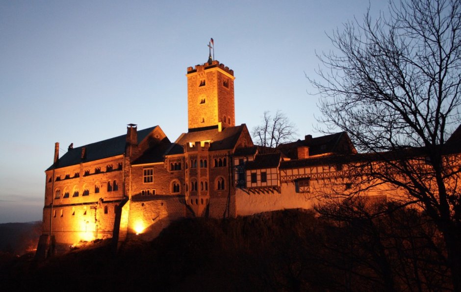 Дворец замка Вартбург