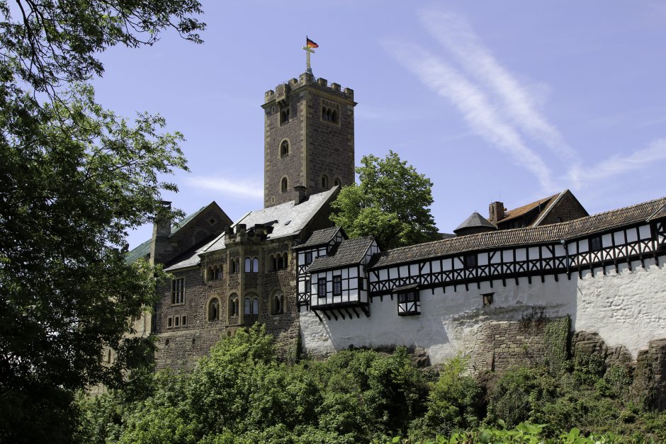 Германия замок Вартбург экскурсия