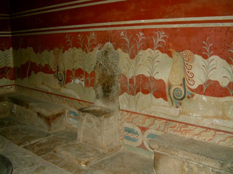 Кносский дворец архитектура фрески