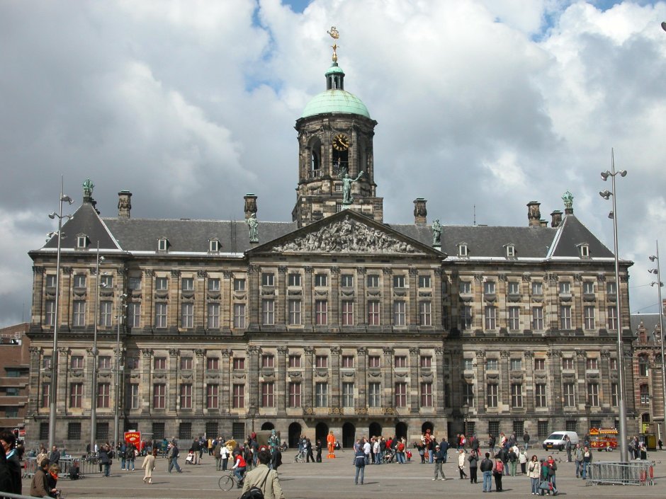 Якоб Ван Кампен Королевский дворец Амстердам
