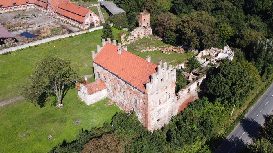 Черняховск Калининградская область замок Георгенбург в Черняховске