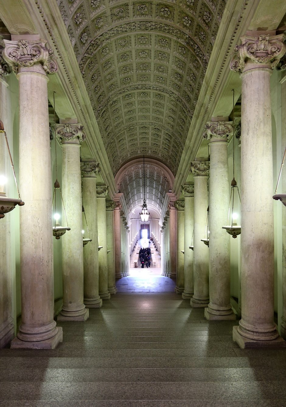 Королевская лестница скала Реджа в Ватикане