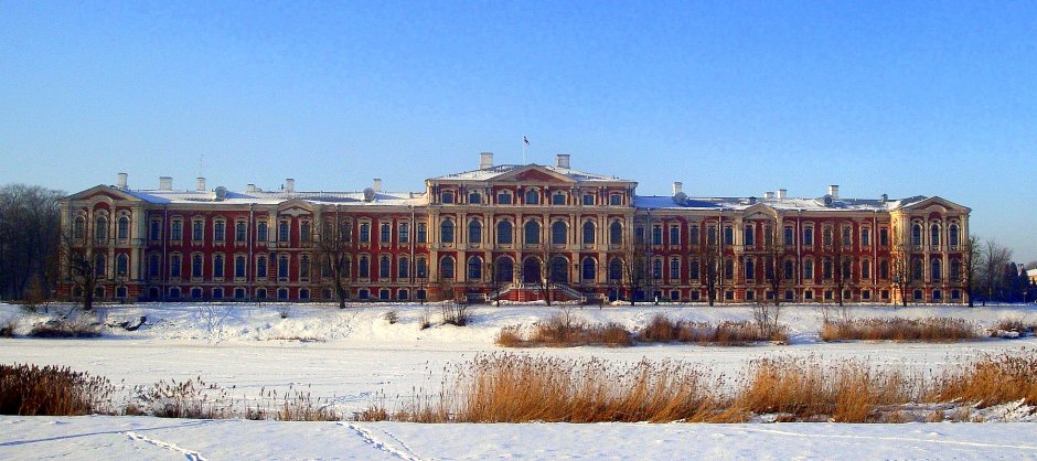 Рундальский дворец Латвия