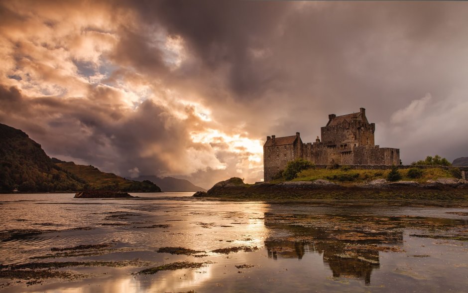 Шотландский замок Эйлен Донан