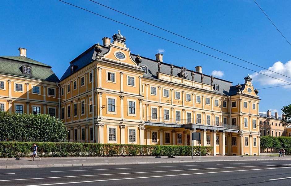 Меншиковский дворец Санкт-Петербург фасад