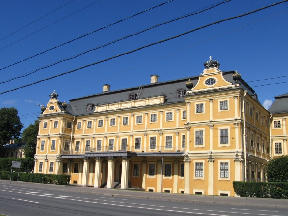Дворец Меньшикова Санкт-Петербург стиль архитектуры