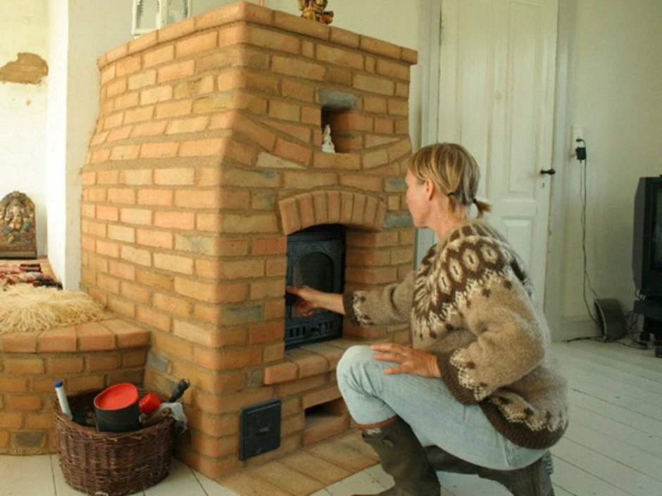 Печь финская дровяная для дома