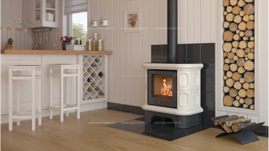 Дровяная печь-камин Fireplace hordo