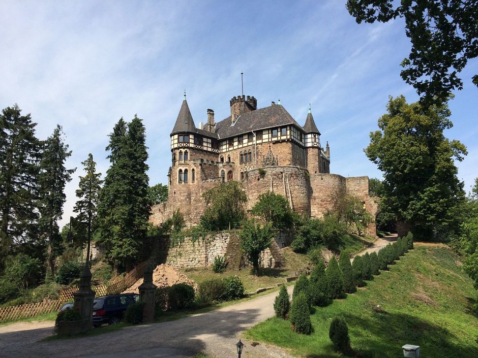 Германия замок Фриденштайн