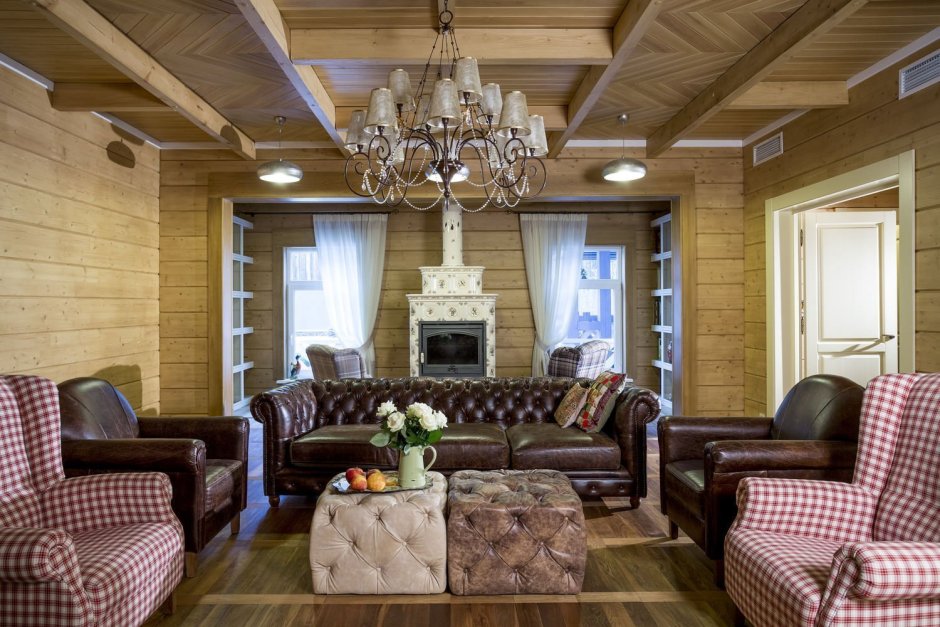 Tikkurila зеленый имитация бруса