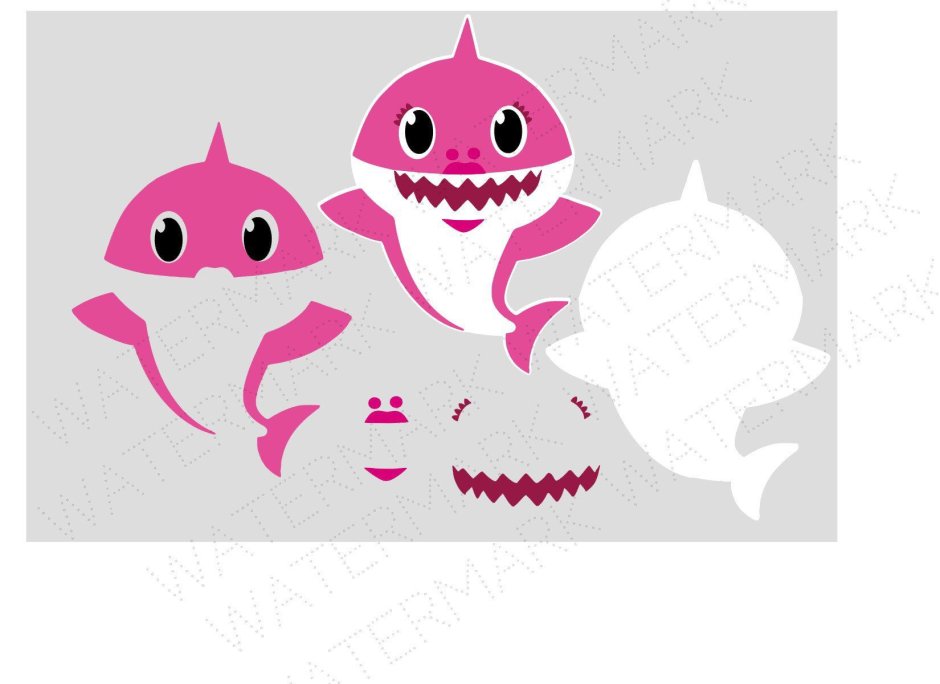 Bday Shark svg