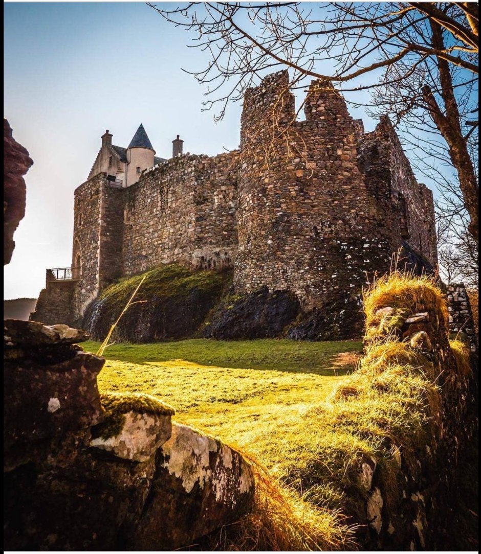 Sir David young Cameron Firth oflorne, Dunollie Castle and Oban Bay