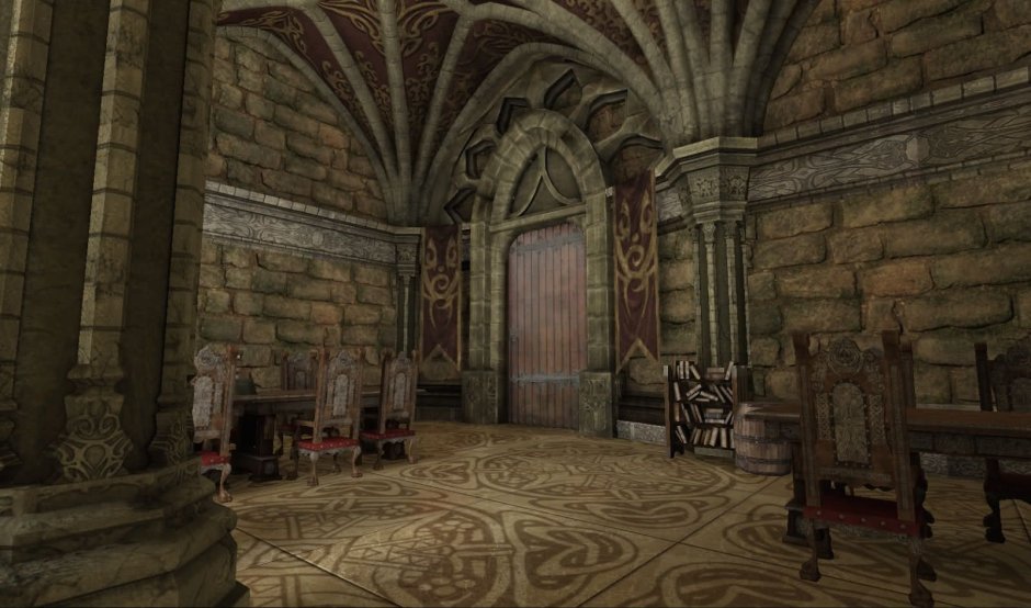 Королевский Тронный зал средневековый