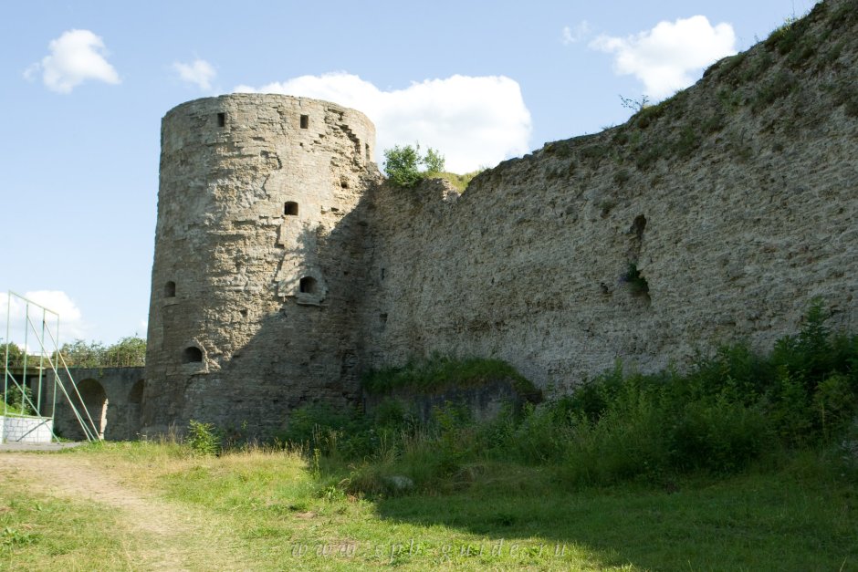 Крепость Копорье сверху