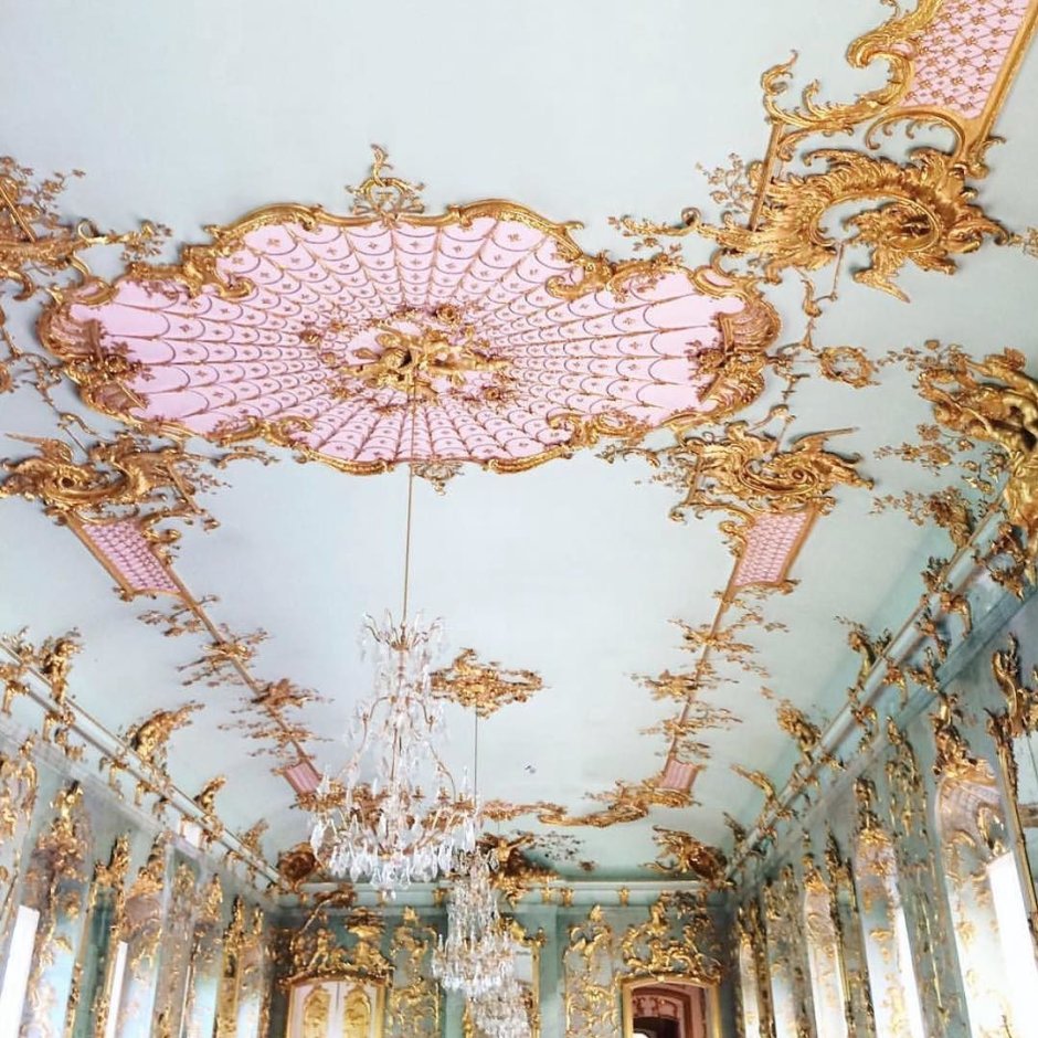 Рококо архитектура дворец Шарлоттенбург