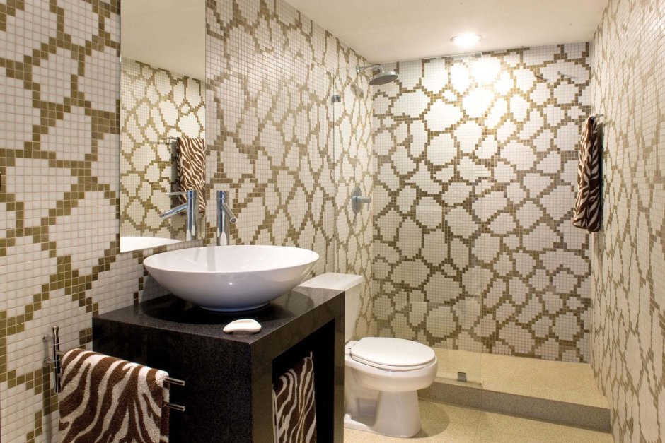 Мозаика для ванной комнаты