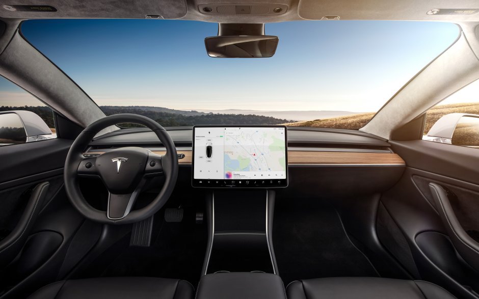 Tesla model 3 Performance 2021 салон