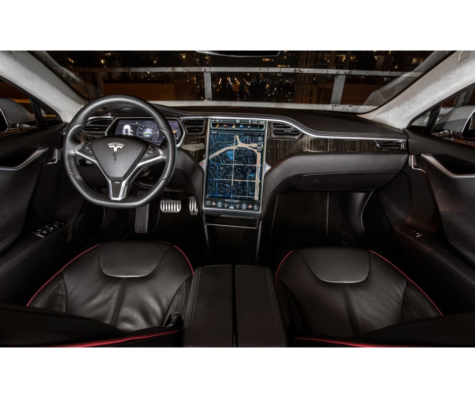 Tesla model 3 White Interior