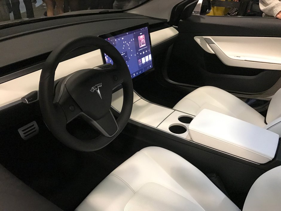 Tesla model s 2015 Interior