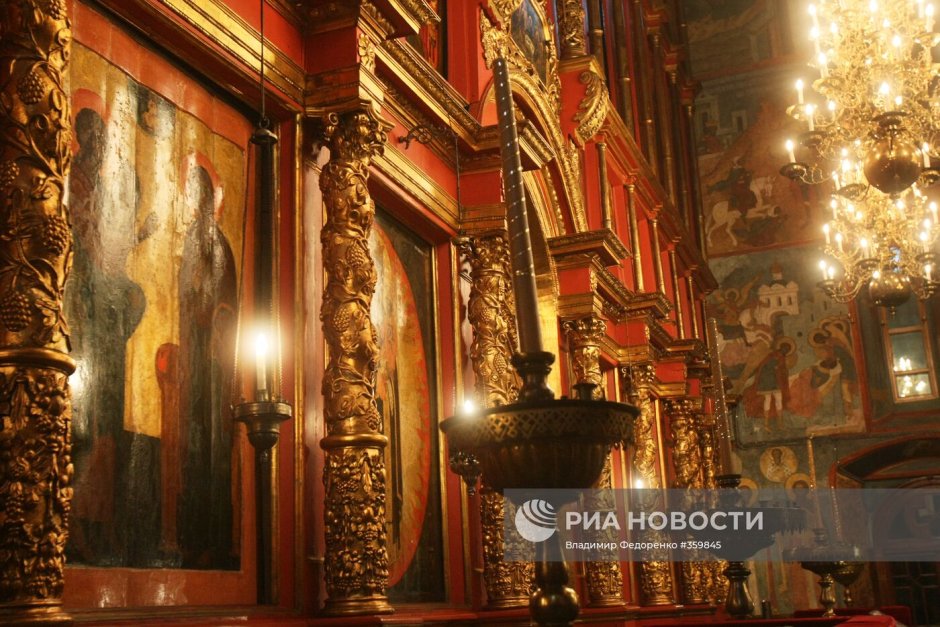 Благовещенский собор Московского Кремля внутри