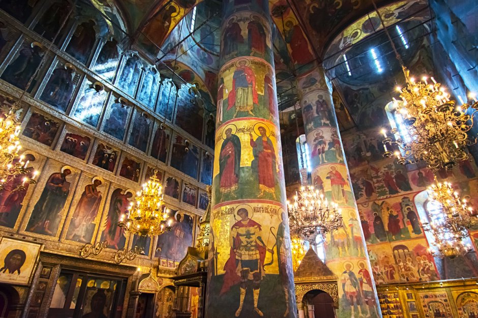 Иконостас Архангельского собора Московского Кремля