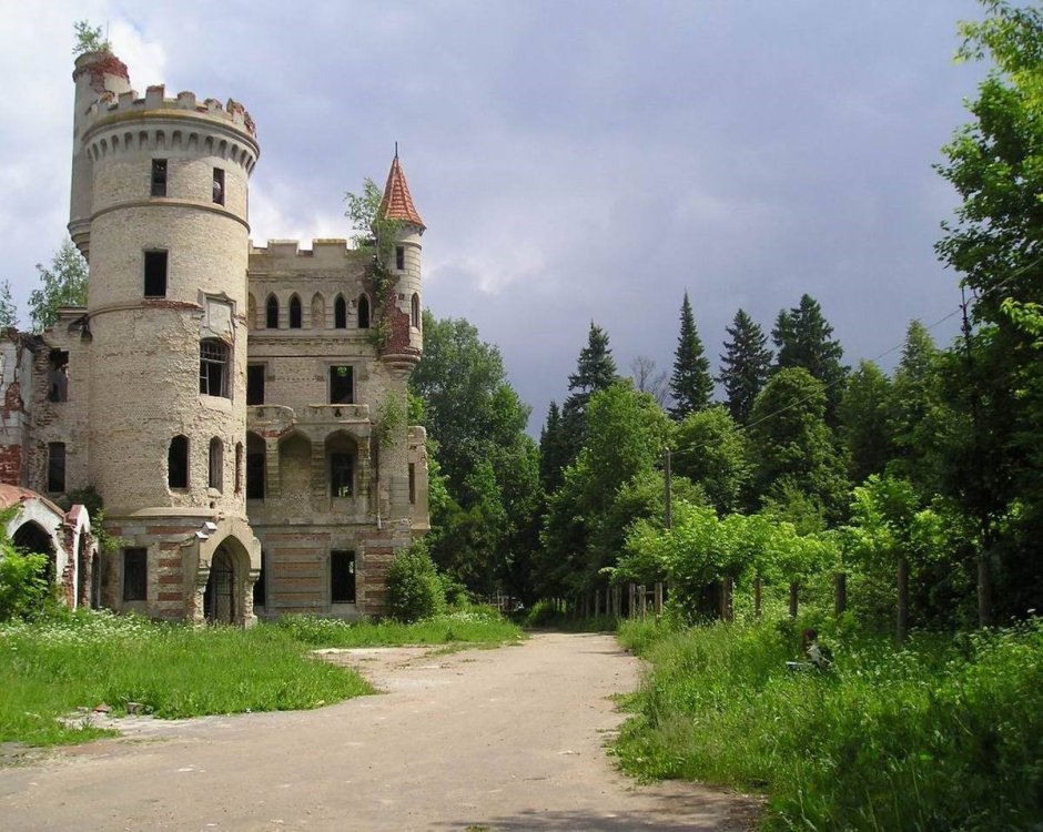 Заброшенные замки в Крыму