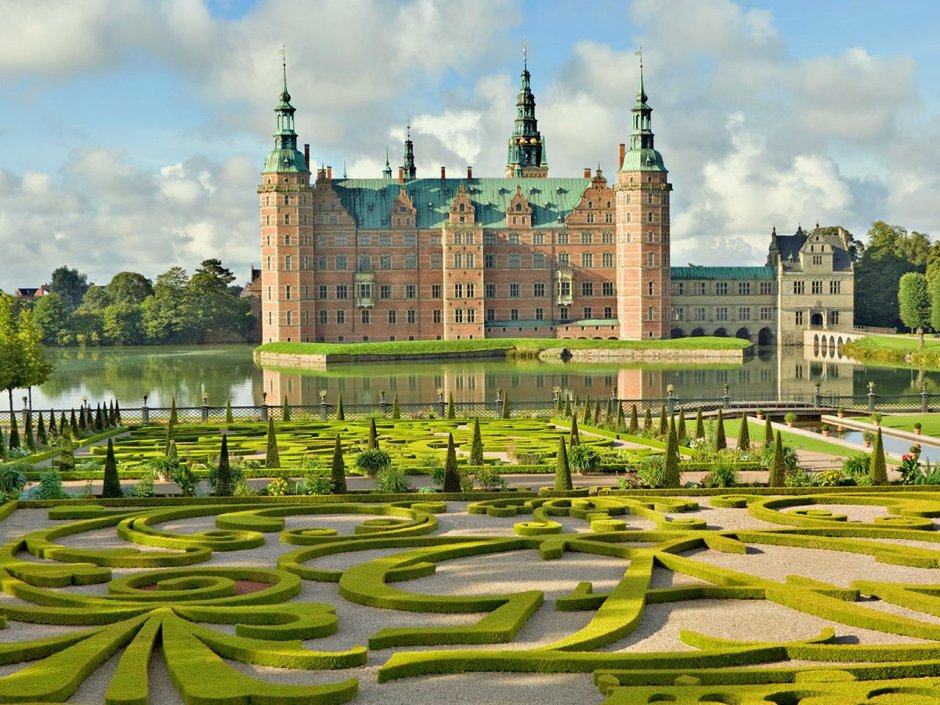 Замок Розенборг Копенгаген интерьер