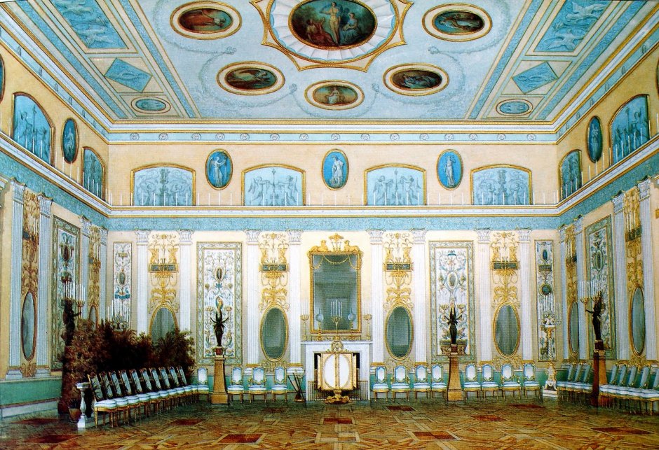 Таврический дворец в Петербурге 1917