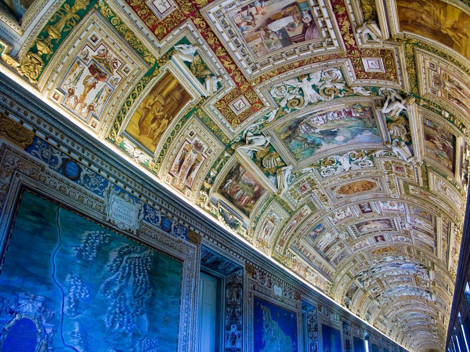 Галерея гобеленов достопримечательности Ватикана