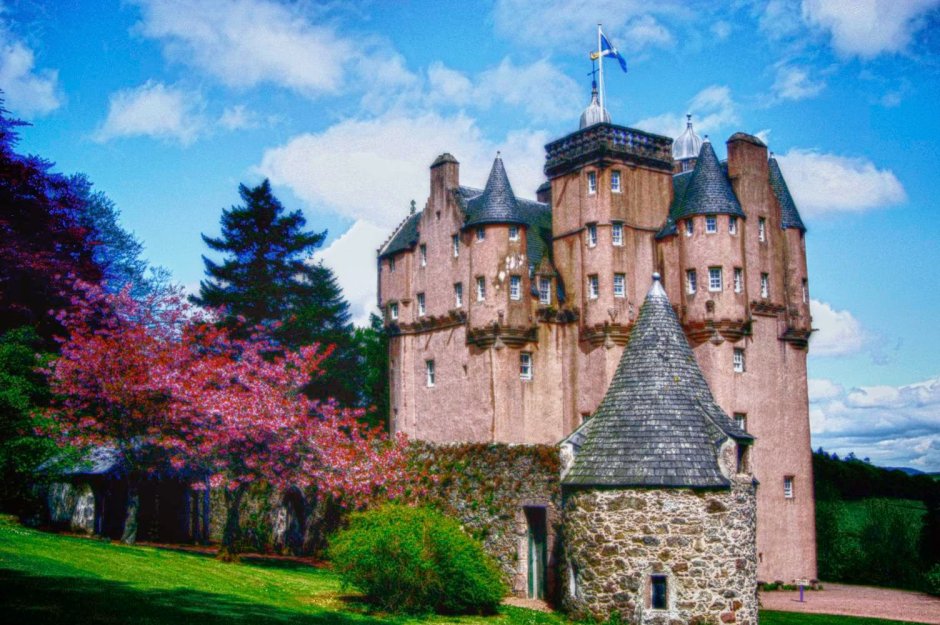 Шотландия замок Ламонт