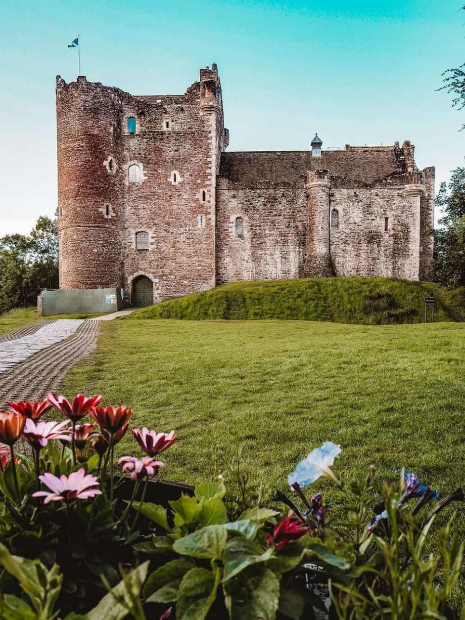 Замок Дун Шотландия