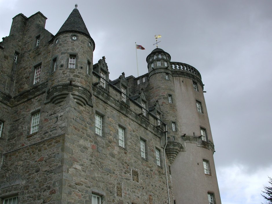 Шотландия достопримечательности замок Castle Fraser