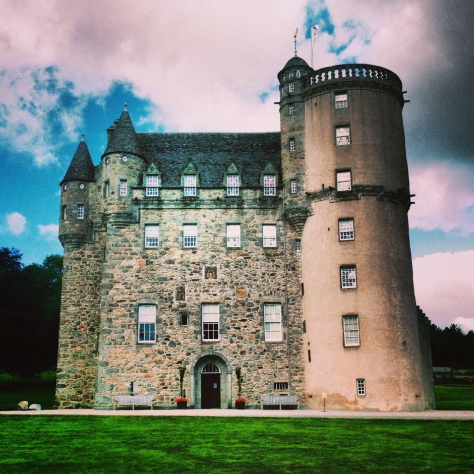 Шотландия достопримечательности замок Castle Fraser