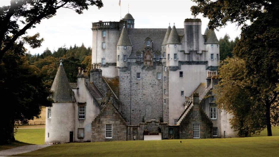 Шотландия достопримечательности замок Castle Fraser