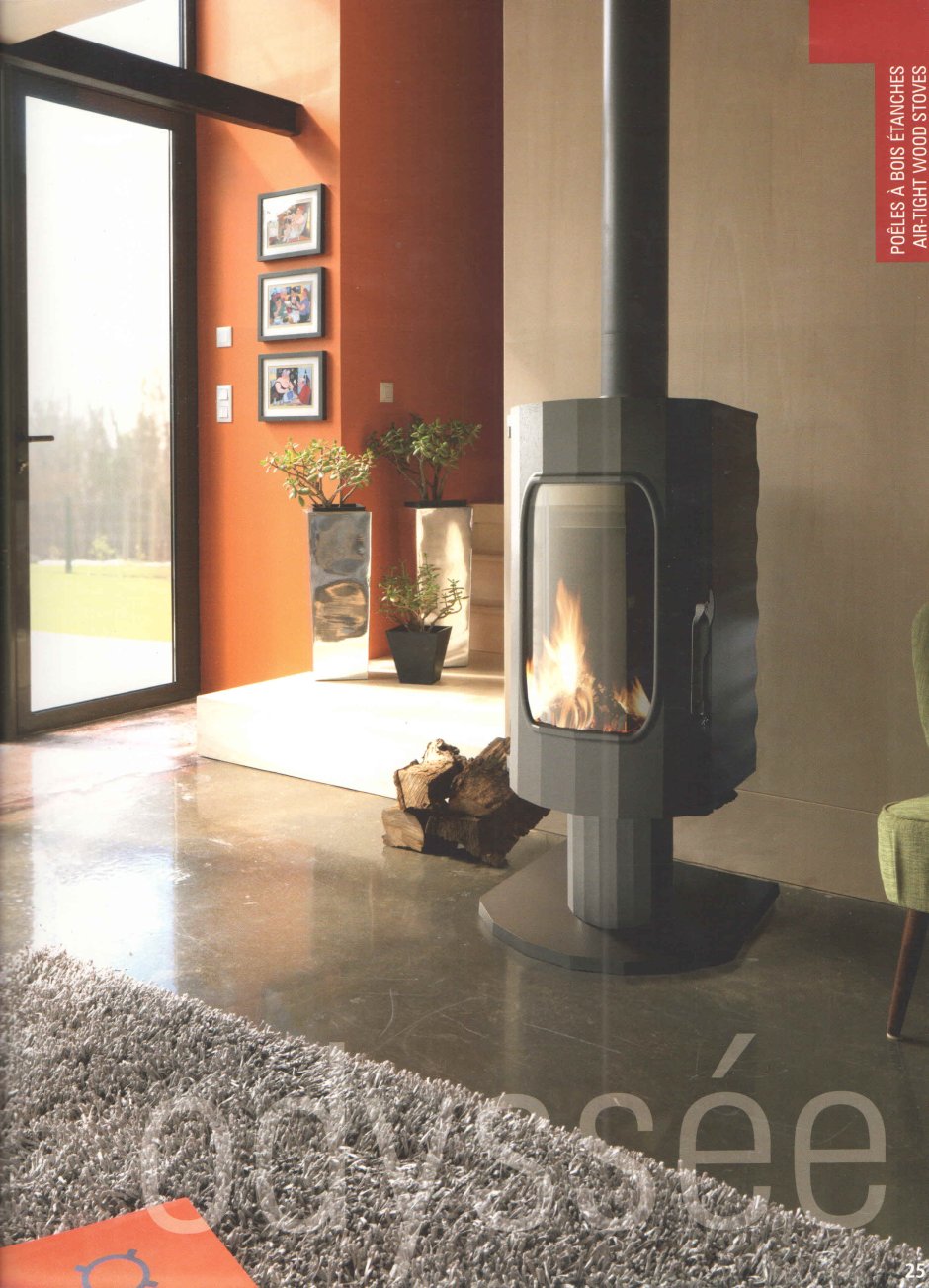 Чугунная печь Chatel Invicta